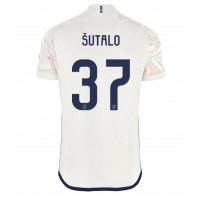 Camisa de Futebol Ajax Josip Sutalo #37 Equipamento Secundário 2023-24 Manga Curta